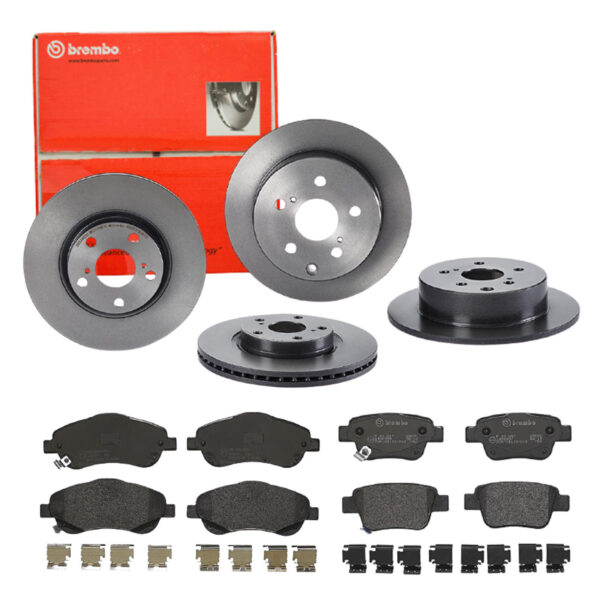 BREMBO Bremsesæt, skivebremser sg00000e8o bagaksel indvendig ventileret 295mm 10mm for TOYOTA