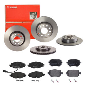 BREMBO Bremsesæt, skivebremser sg00000e8q bagaksel fuld 312mm 25mm for VW AUDI (FAW) AUDI SEAT SKODA VW (FAW) JETTA SKODA (SVW)