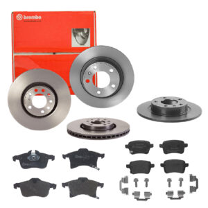 BREMBO Bremsesæt, skivebremser sg00000e8u bagaksel indvendig ventileret 264mm 25mm for OPEL VAUXHALL SAAB