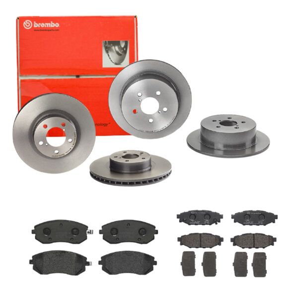BREMBO Bremsesæt, skivebremser sg00000e9i bagaksel fuld 274mm 24mm for SAAB SUBARU TOYOTA