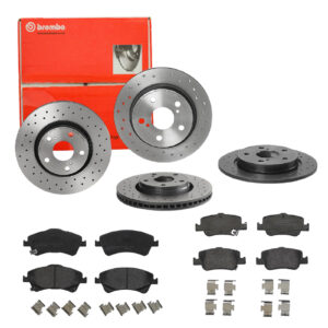 BREMBO Bremsesæt, skivebremser sg00000e9j bagaksel fuld 270mm 26mm for TOYOTA