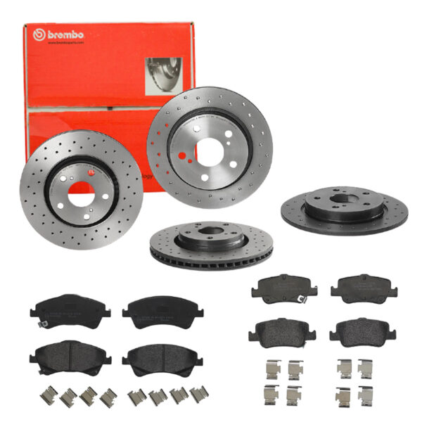 BREMBO Bremsesæt, skivebremser sg00000e9j bagaksel fuld 270mm 26mm for TOYOTA