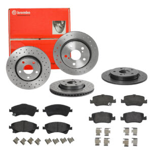 BREMBO Bremsesæt, skivebremser sg00000e9t bagaksel fuld 270mm 10mm for TOYOTA