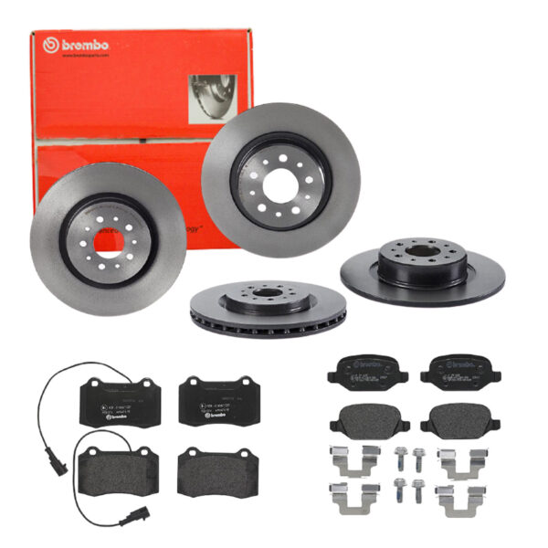 BREMBO Bremsesæt, skivebremser sg00000ea9 bagaksel fuld 276mm 10mm for ALFA ROMEO LANCIA FIAT