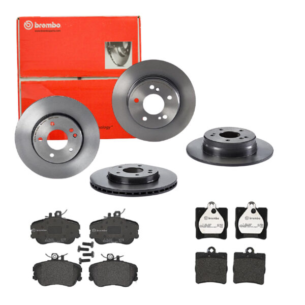 BREMBO Bremsesæt, skivebremser sg00000eai bagaksel indvendig ventileret 278mm 9mm for MERCEDES-BENZ CHRYSLER