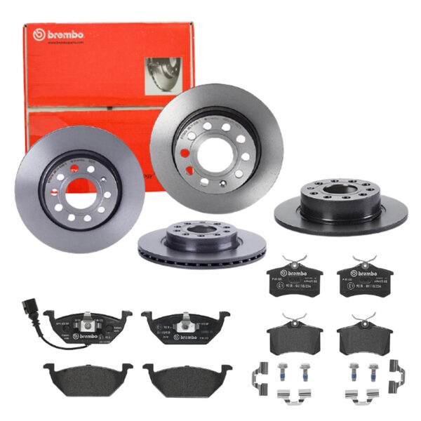 BREMBO Bremsesæt, skivebremser sg00000eal bagaksel indvendig ventileret 280mm 10mm for PEUGEOT CITROËN FORD ROEWE (SAIC) FIAT ZHONGHUA (BRILLIANCE) DS