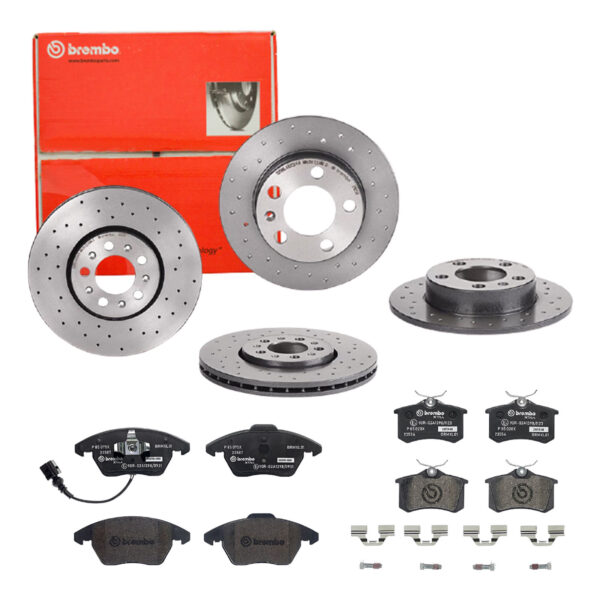 BREMBO Bremsesæt, skivebremser sg00000eap foraksel fuld 230mm 25mm for CITROËN FORD ROEWE (SAIC) LANCIA ZHONGHUA (BRILLIANCE) PEUGEOT DS VW SKODA VW (