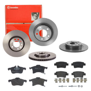 BREMBO Bremsesæt, skivebremser sg00000eb1 bagaksel indvendig ventileret 264mm 25mm for OPEL SAAB VAUXHALL FIAT