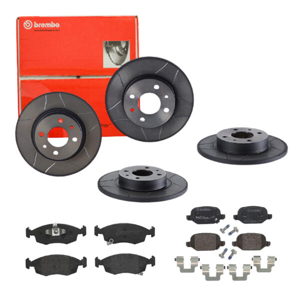 BREMBO Bremsesæt, skivebremser sg00000ebk bagaksel lukket 240mm 11mm for FORD FIAT ZASTAVA LANCIA ABARTH ALFA ROMEO CHRYSLER