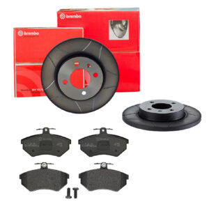 BREMBO Bremsesæt, skivebremser sk8k0ezjs5 foraksel lukket 256mm 13mm for VW SEAT AUDI VW (FAW) CHERY