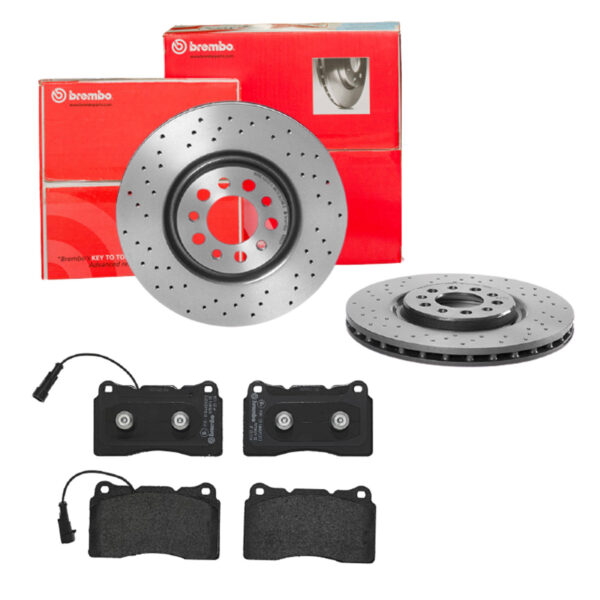 BREMBO Bremsesæt, skivebremser sk8k0f0fp7 foraksel perforeret/ventileret 330mm 28mm for ALFA ROMEO JEEP (GAC FCA)