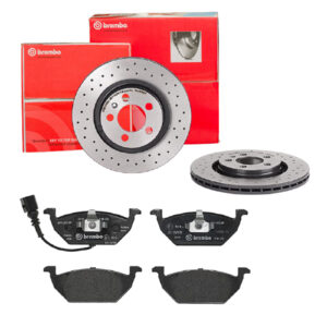 BREMBO Bremsesæt, skivebremser sk8k0f0v73 foraksel perforeret/ventileret 280mm 22mm for ROEWE (SAIC) AUDI SEAT SKODA VW VW (FAW) VW (SVW)