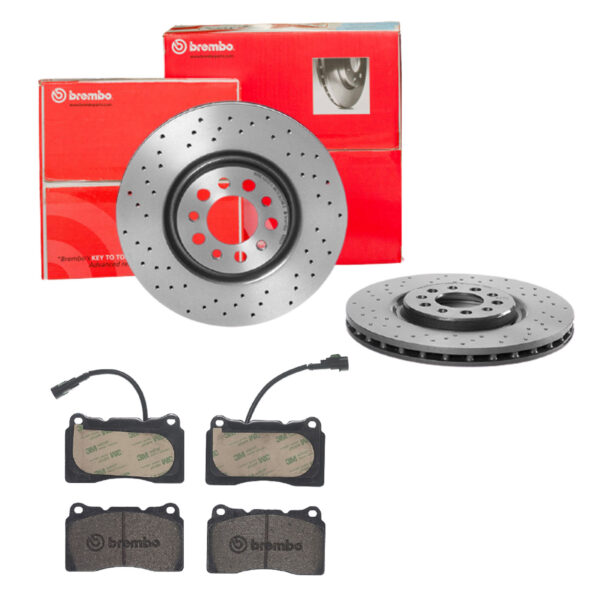 BREMBO Bremsesæt, skivebremser sk8k0f13r1 foraksel perforeret/ventileret 330mm 28mm for ALFA ROMEO JEEP (GAC FCA)