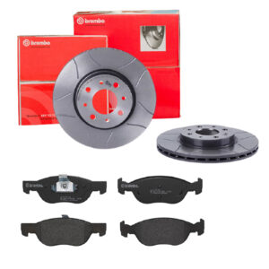 BREMBO Bremsesæt, skivebremser sk8k0f35x9 foraksel indvendig ventileret 257mm 20mm for FIAT ALFA ROMEO FIAT (NANJING)