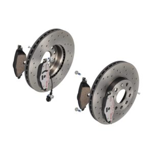 BREMBO Bremsesæt, skivebremser sk8k0f3787 foraksel perforeret/ventileret 288mm 25mm for VW SEAT AUDI (FAW) SKODA AUDI SKODA (SVW) VW (FAW)