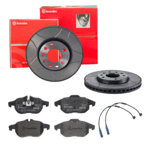 BREMBO Bremsesæt, skivebremser sk8k0f3o14 foraksel lukket 285mm 25mm for OPEL VAUXHALL SAAB FIAT GENERAL MOTORS