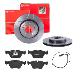BREMBO Bremsesæt, skivebremser sk8k0f3y58 foraksel lukket 325mm 25mm for BMW ROVER