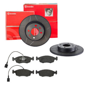 BREMBO Bremsesæt, skivebremser sk8k0f4446 foraksel lukket 257mm 12mm for FIAT LANCIA ALFA ROMEO