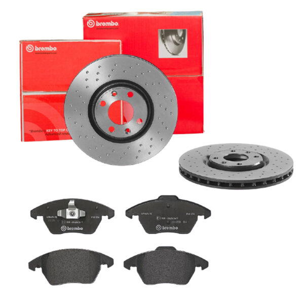 BREMBO Bremsesæt, skivebremser sk8k0f4m24 foraksel perforeret/ventileret 302mm 26mm for PEUGEOT CITROËN PEUGEOT (DF-PSA)