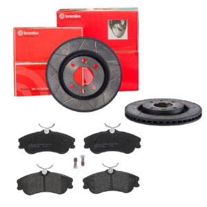 BREMBO Bremsesæt, skivebremser sk8k0f4nk6 foraksel lukket 266mm 22mm for PEUGEOT CITROËN OPEL FENGSHEN CITROËN (DF-PSA)