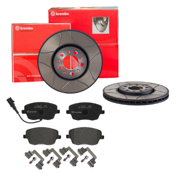 BREMBO Bremsesæt, skivebremser sk8k0f4u12 foraksel indvendig ventileret 288mm 25mm for AUDI VW SKODA SKODA (SVW) VW (FAW) VW (SVW)