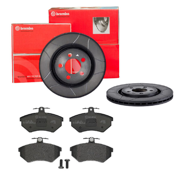 BREMBO Bremsesæt, skivebremser sk8k0f5kp8 foraksel lukket 280mm 22mm for VW SEAT VW (FAW) AUDI SKODA CHERY