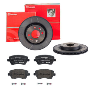 BREMBO Bremsesæt, skivebremser sk8k0f5o54 foraksel lukket 259mm 20mm for MERCEDES-BENZ RENAULT DACIA NISSAN LADA RENAULT TRUCKS