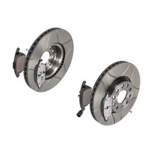 BREMBO Bremsesæt, skivebremser sk8k0f5ok0 foraksel indvendig ventileret 312mm 25mm for VW VW (SVW) AUDI SEAT VW (FAW) SKODA (SVW) SKODA