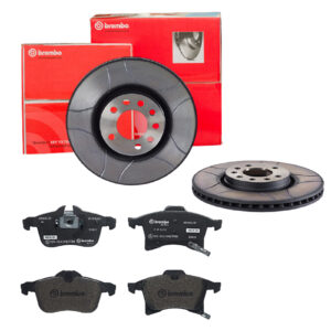 BREMBO Bremsesæt, skivebremser sk8k0f60q2 foraksel lukket 308mm 25mm for OPEL SAAB VAUXHALL GENERAL MOTORS SATURN AC