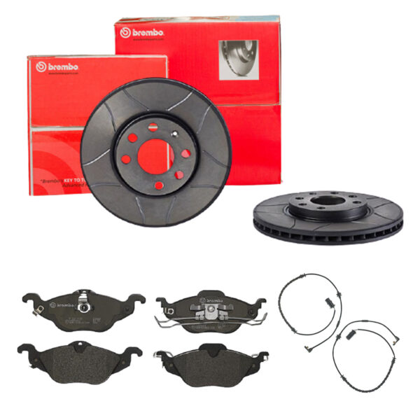 BREMBO Bremsesæt, skivebremser sk8k0f6624 foraksel lukket 256mm 24mm for OPEL VAUXHALL