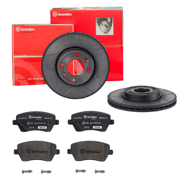 BREMBO Bremsesæt, skivebremser sk8k0f6cp4 foraksel lukket 260mm 22mm for MERCEDES-BENZ RENAULT NISSAN DACIA RENAULT TRUCKS LADA