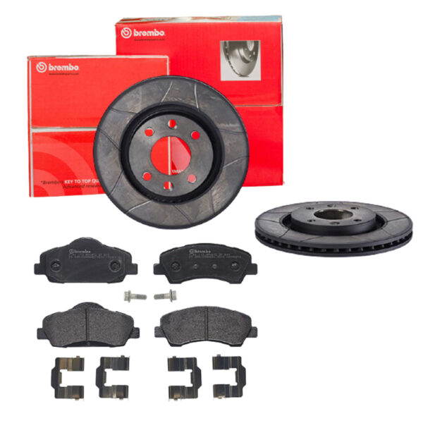 BREMBO Bremsesæt, skivebremser sk8k0f6h15 foraksel lukket 266mm 22mm for PEUGEOT CITROËN DS OPEL FENGSHEN CITROËN (DF-PSA)