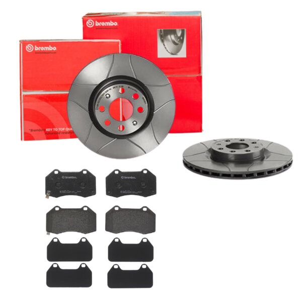 BREMBO Bremsesæt, skivebremser sk8k0f6tf3 foraksel lukket 284mm 22mm for OPEL FIAT VAUXHALL
