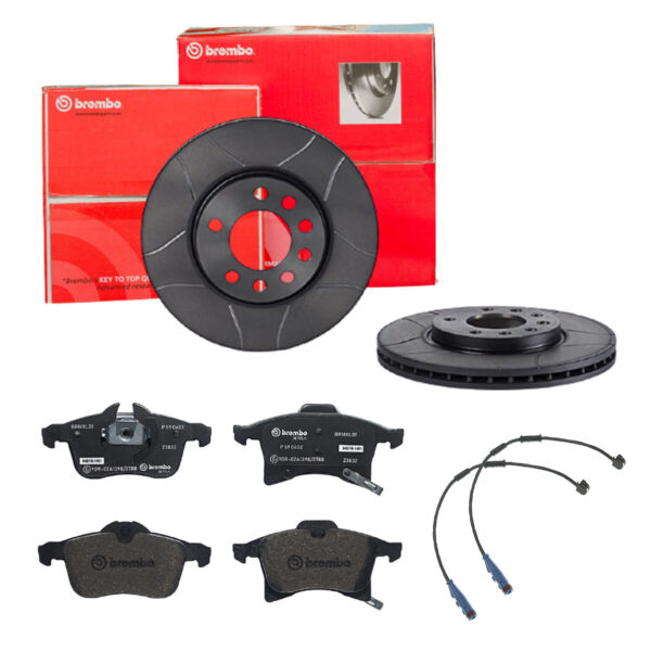 BREMBO Bremsesæt, skivebremser sk8k0f6y13 foraksel lukket 280mm 25mm for OPEL VAUXHALL GENERAL MOTORS SATURN AC