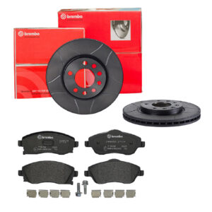 BREMBO Bremsesæt, skivebremser sk8k0f7cj1 foraksel lukket 280mm 25mm for OPEL VAUXHALL GENERAL MOTORS