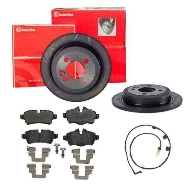 BREMBO Bremsesæt, skivebremser sk8k0f7z03 bagaksel lukket 259mm 10mm for MINI BMW