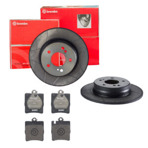 BREMBO Bremsesæt, skivebremser sk8k0f84x7 bagaksel lukket 290mm 10mm for MERCEDES-BENZ