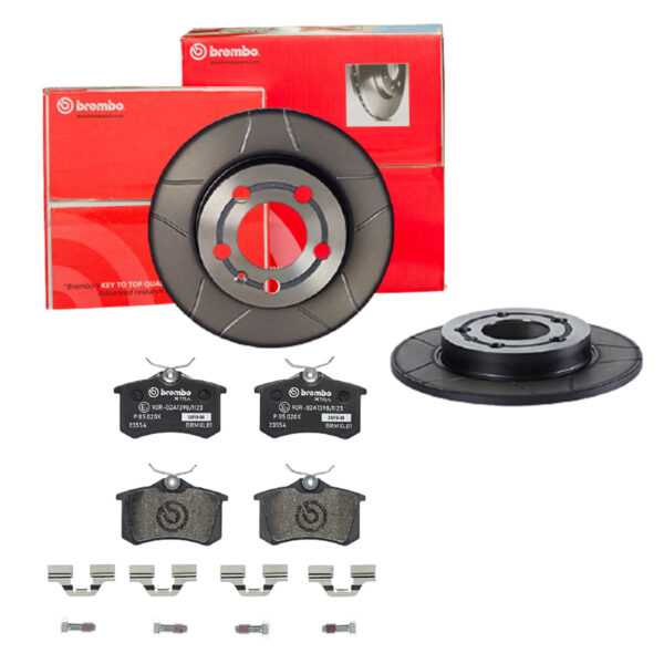 BREMBO Bremsesæt, skivebremser sk8k0f8fh3 bagaksel lukket 239mm 9mm for PEUGEOT CITROËN FORD MG (SAIC) ROEWE (SAIC) LANCIA ZHONGHUA (BRILLIANCE) DS AU