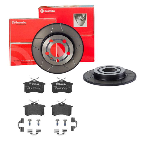 BREMBO Bremsesæt, skivebremser sk8k0f8oe9 bagaksel lukket 239mm 9mm for CITROËN PEUGEOT FORD MG (SAIC) ROEWE (SAIC) LANCIA ZHONGHUA (BRILLIANCE) DS AU