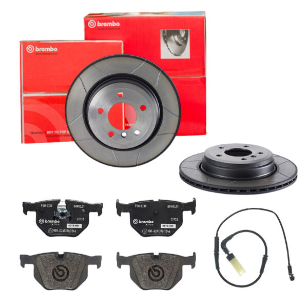 BREMBO Bremsesæt, skivebremser sk8k0f8sj9 bagaksel lukket 320mm 20mm for BMW