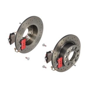 BREMBO Bremsesæt, skivebremser sk8k0f8zd5 bagaksel perforeret 253mm 10mm for PEUGEOT CITROËN FORD ROEWE (SAIC) FIAT ZHONGHUA (BRILLIANCE) DS AUDI VW S