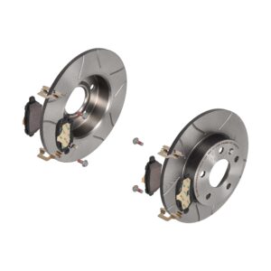 BREMBO Bremsesæt, skivebremser sk8k0f9389 bagaksel lukket 264mm 10mm for OPEL VAUXHALL GENERAL MOTORS SATURN KIA