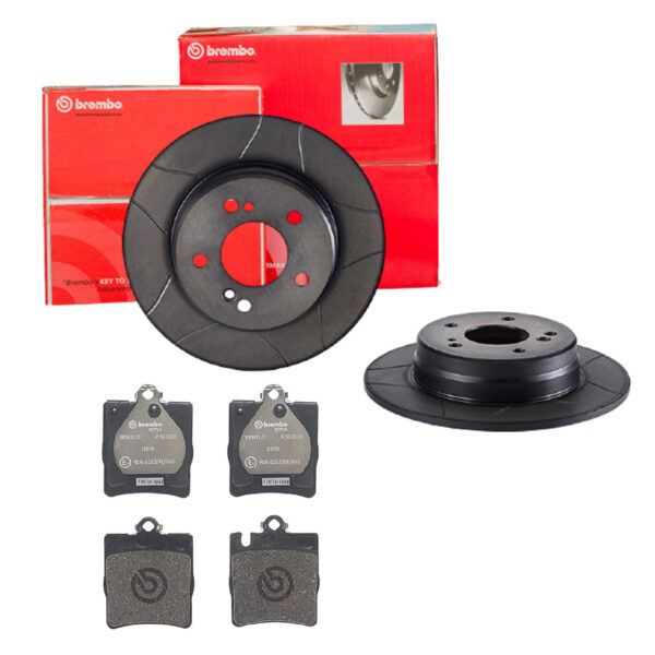 BREMBO Bremsesæt, skivebremser sk8k0f9411 bagaksel fuld 278mm 9mm for MERCEDES-BENZ CHRYSLER