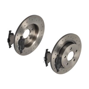 BREMBO Bremsesæt, skivebremser sk8k0f9651 bagaksel fuld 271mm 11mm for FORD FORD (CHANGAN) VOLVO NISSAN FORD ASIA & OCEANIA MAZDA FORD USA