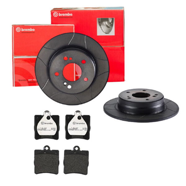 BREMBO Bremsesæt, skivebremser sk8k0f99j9 bagaksel fuld 278mm 9mm for MERCEDES-BENZ CHRYSLER