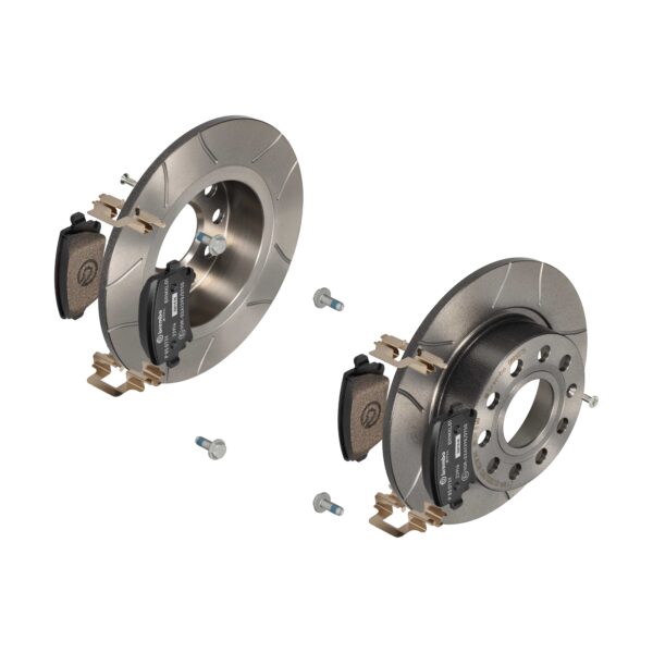 BREMBO Bremsesæt, skivebremser sk8k0f9yh1 bagaksel lukket 253mm 10mm for SEAT AUDI SKODA AUDI (FAW) VW VW (FAW) SKODA (SVW)