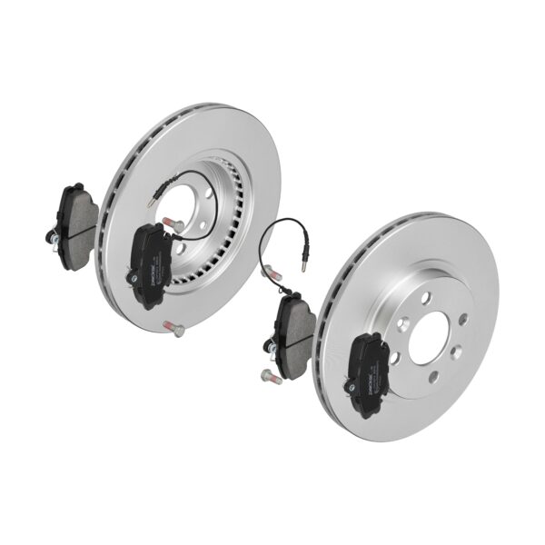 F.BECKER Bremsesæt, skivebremser 13810018 foraksel ventileret 259mm 21mm for NISSAN RENAULT DACIA