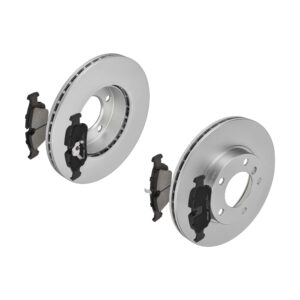 F.BECKER Bremsesæt, skivebremser 13810031 foraksel ventileret 286mm 22mm for BMW