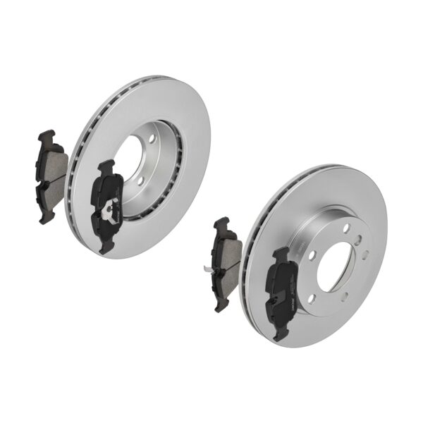 F.BECKER Bremsesæt, skivebremser 13810031 foraksel ventileret 286mm 22mm for BMW
