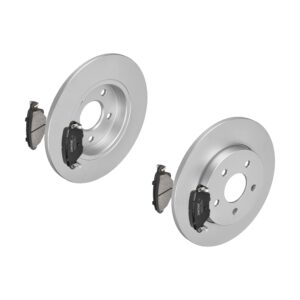 F.BECKER Bremsesæt, skivebremser 13810039 bagaksel fuld 280mm 12mm for FORD JAGUAR